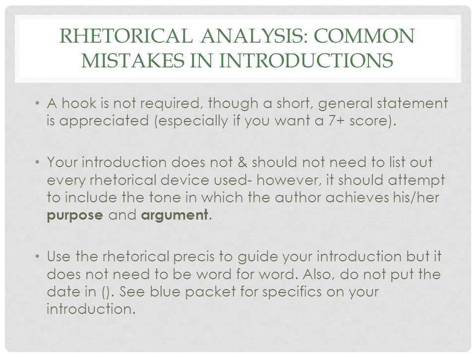 Rhetorical Analysis of an Argument Essay Sample